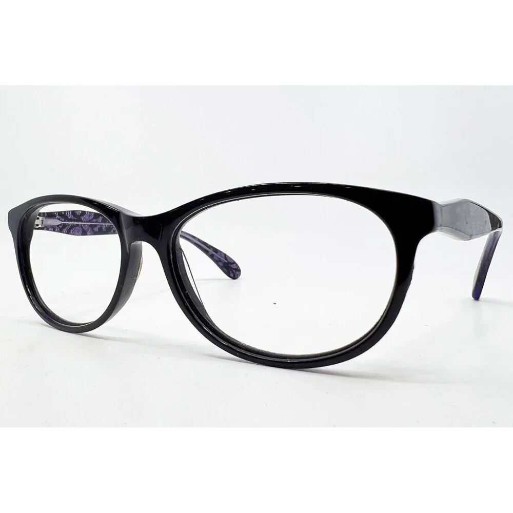 Betseyville Eyeglasses Womens Purple Lace BV108 Cat Eye 53-16-140